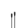 Powerology Braided USB-C To USB-C Cable 2M - Black