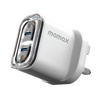 MOMAX 1-CHARGER FLOW PD 35W 2 PORTS GAN WALL CHARGER