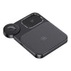 USMAS Wireless Charger 15W 3in1 Desktop Wireless Charger - Black
