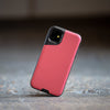 MOUS Contour Series for iPhone (Red Leather)