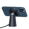 BASEUS Simple Magnetic Stand Wireless Charger - BLACK