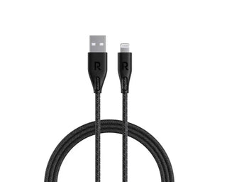 Ravpower USB A To Lightning Charging Cable - 1.2Meter / Nylon Black