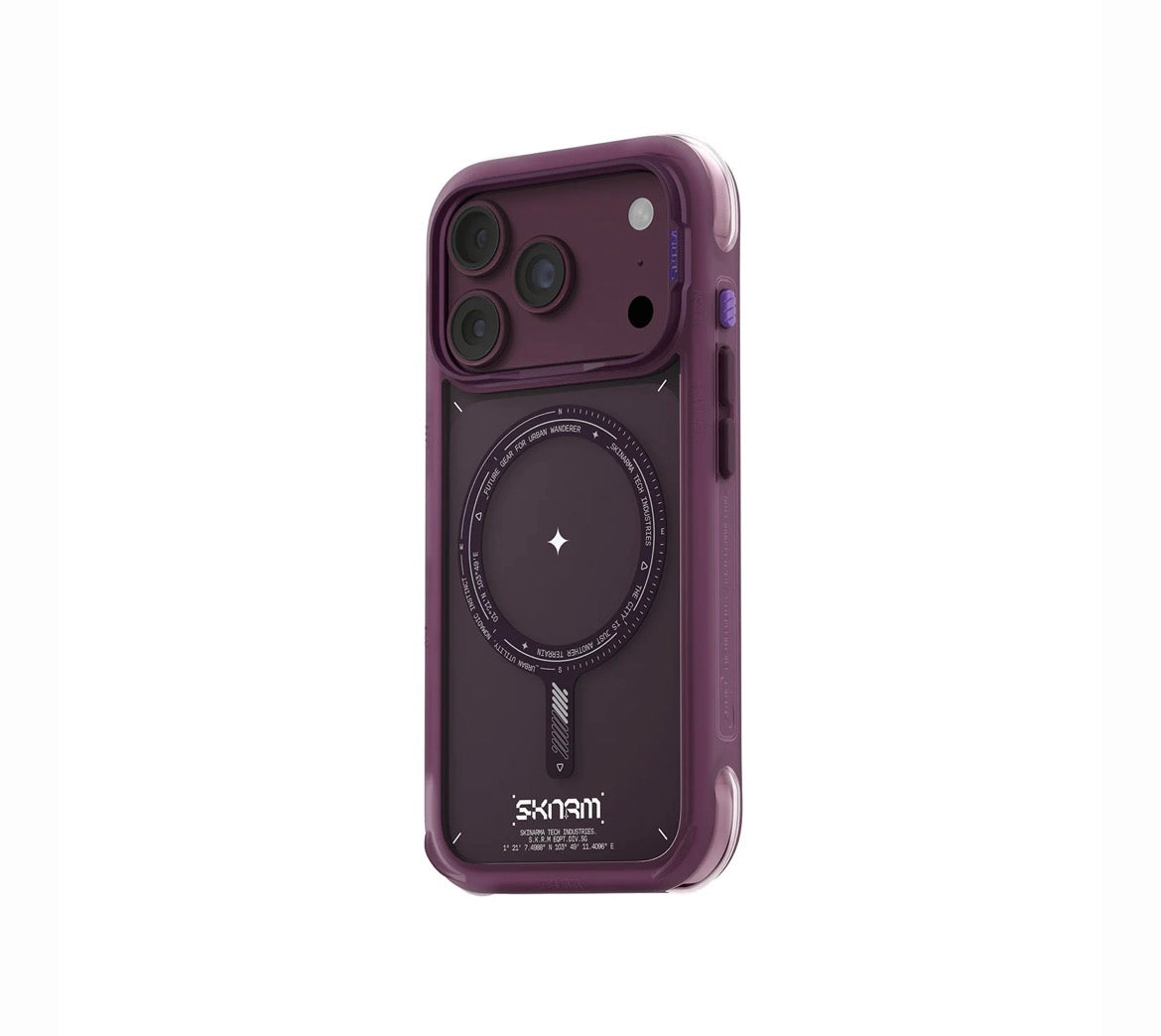 SKINARMA Avion MagSafe-Compatible Case for iPhone 18 Pro – Burgundy
