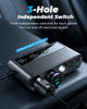 Joyroom -CL06 154W Car cigarette lighter adapter with three sockets + 6 ports (PD+QC3.0+USB*4)