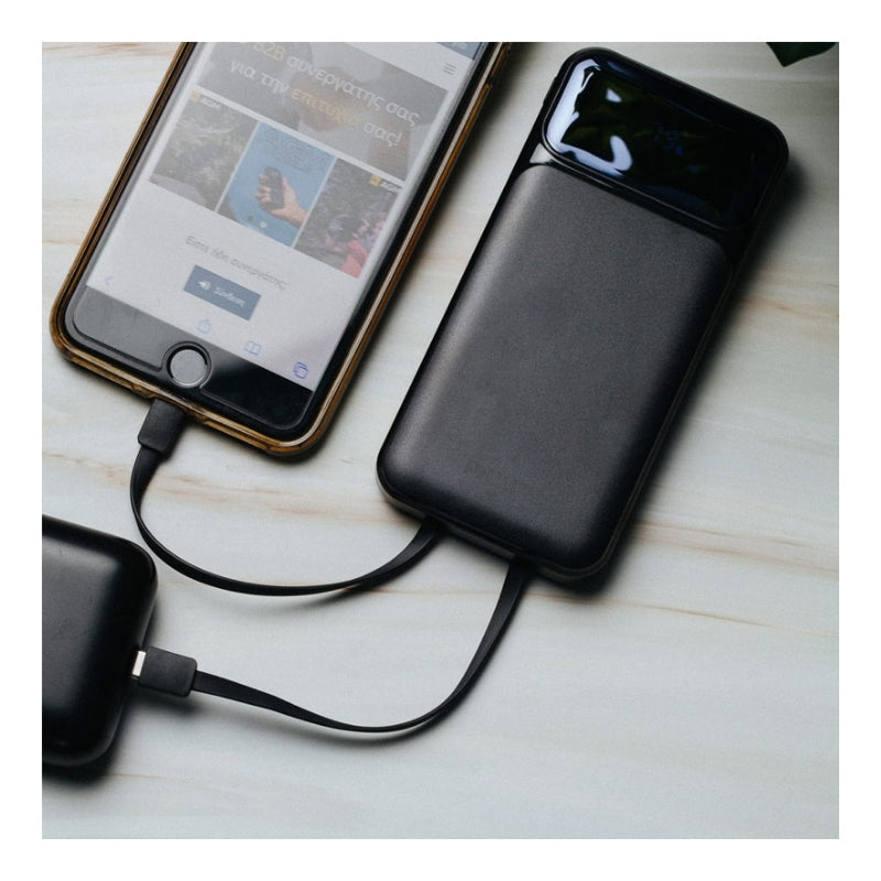 Philips 10000mAh Fast Charging Power Bank - Black