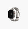 Uniq Osta Stainless Steel Strap For Apple Watch - Silver