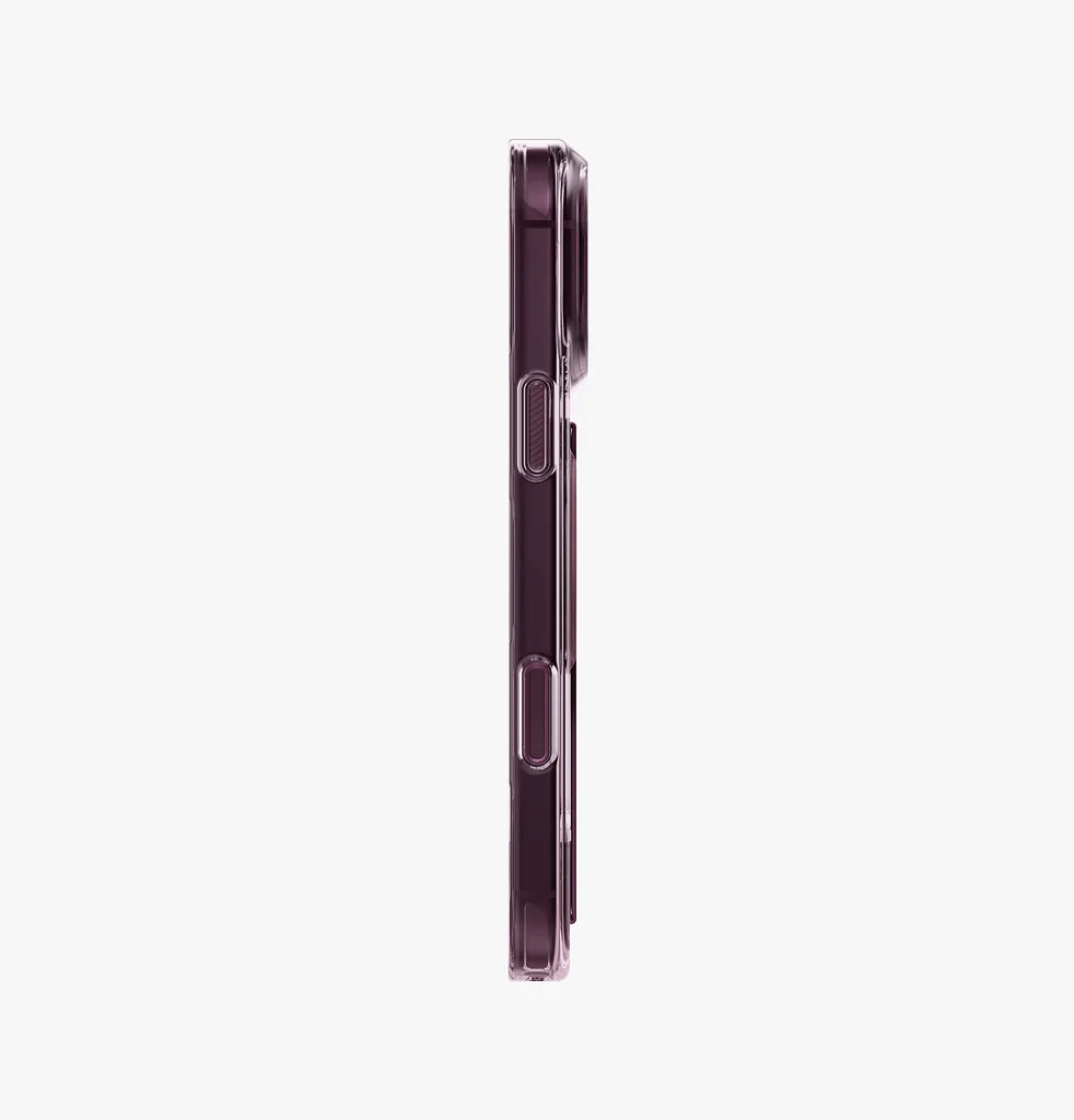 UNIQ Heldro Air MagClick Case for iPhone 18 Pro Max – Velvet Burgundy