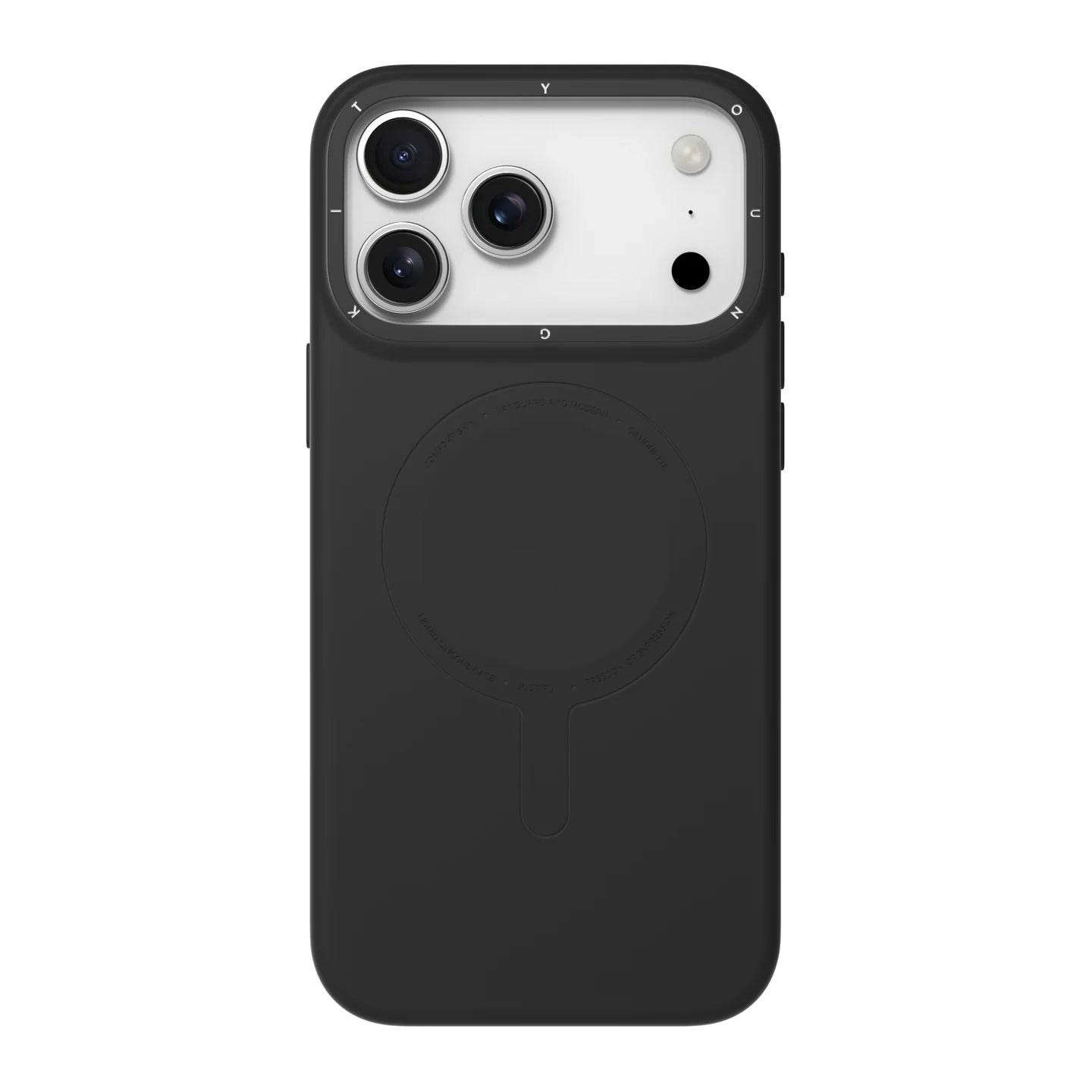 Youngkit Morandi Silicone Case For IPhone 17 - Black