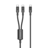 MOMAX MAG LINK 100W USB-C TO DUAL USB-C MAGNETIC CABLE 2M