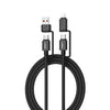 LDNIO LC16 65W 1.2Meter fast charging USB-C /Lighting to USB-A/USB-C Multiple data cable for mobile phone