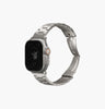 Uniq Osta Stainless Steel Strap For Apple Watch - Silver