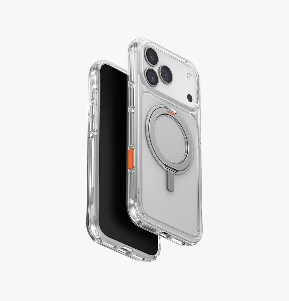 UNIQ Swivix Case for iPhone 17 Pro Max (6.9") - 360° Rotating Kickstand, MagSafe Compatible & Hybrid Protection