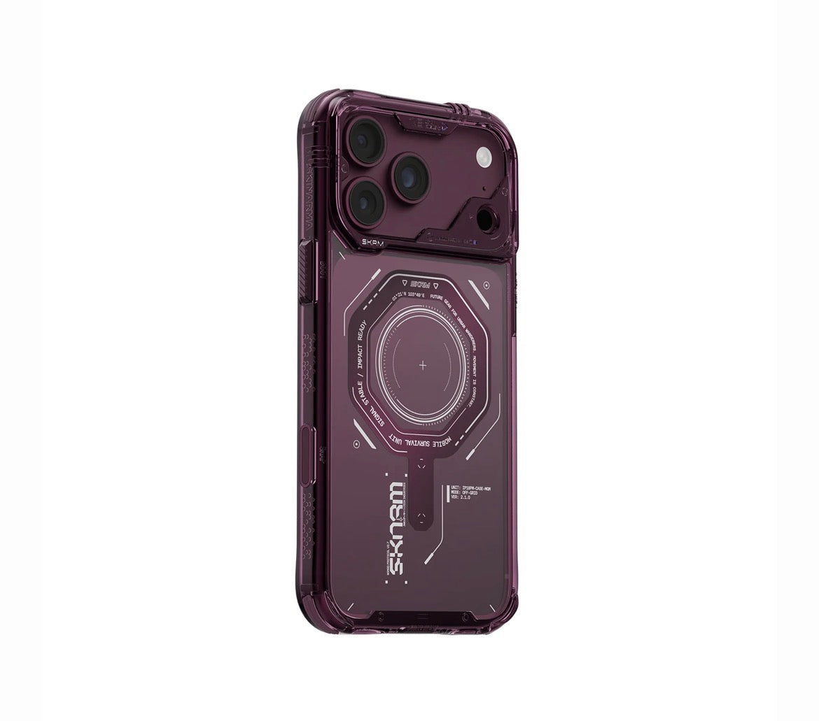 SKINARMA Magma MagSafe-Compatible Case for iPhone 18 Pro Max – Burgundy
