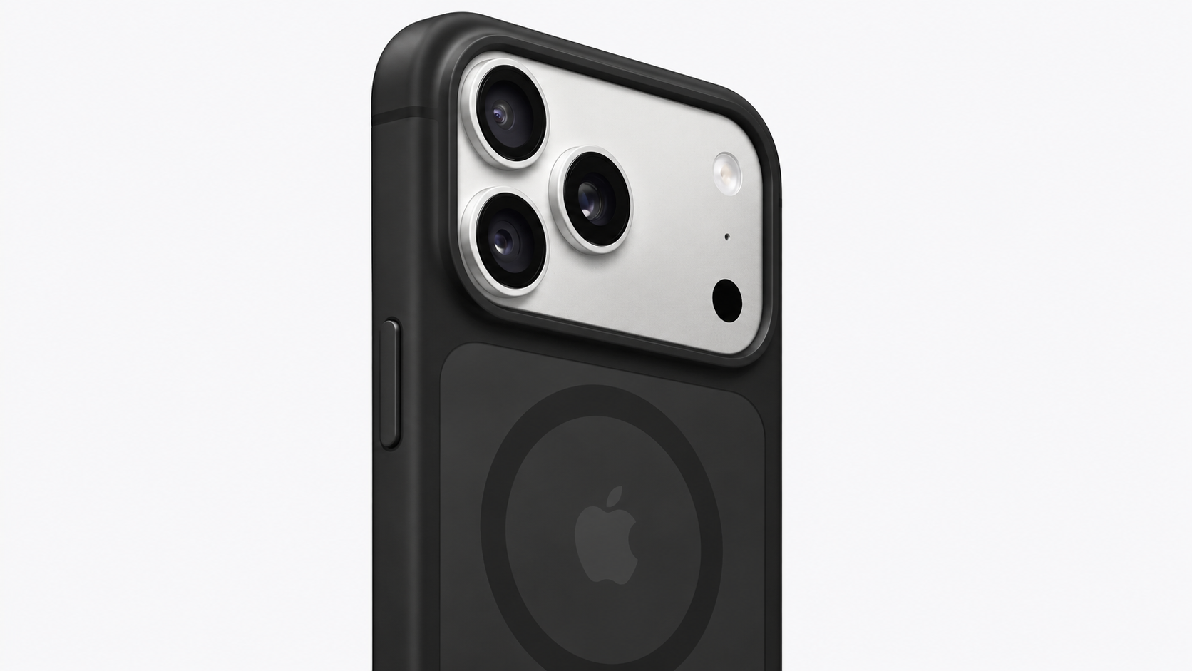 Blupebble Hybrid Matte Case with MagSafe for iPhone 18 Pro – Black