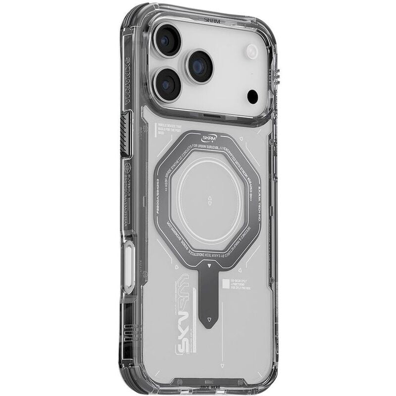 SkinArma Magma Case for iPhone 17 Pro Max (Graphite) - MagSafe Compatible, Industrial Design & 8ft Drop Protection