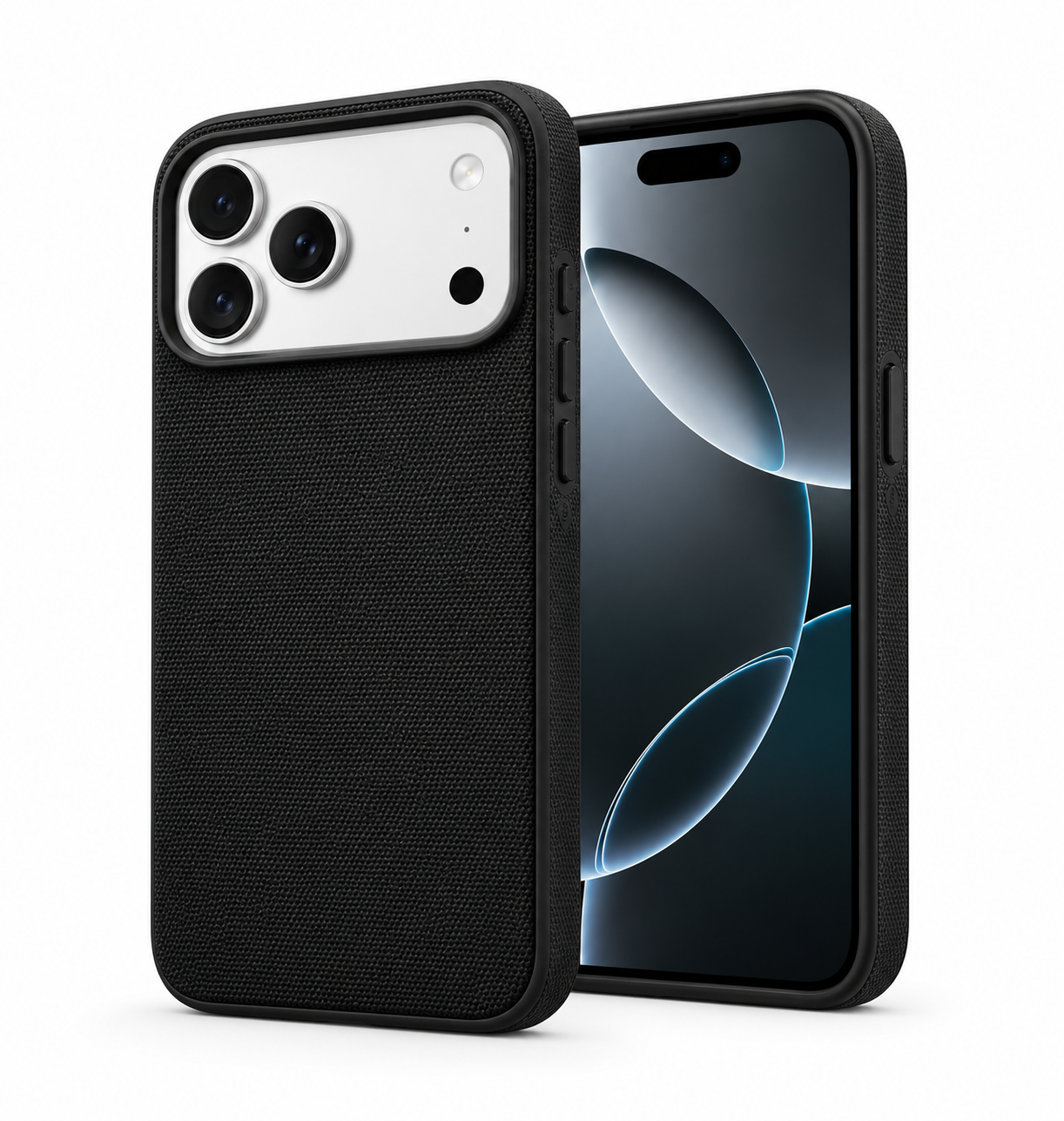 Blupebble Weavon Case with MagSafe for iPhone 18 Pro – Black