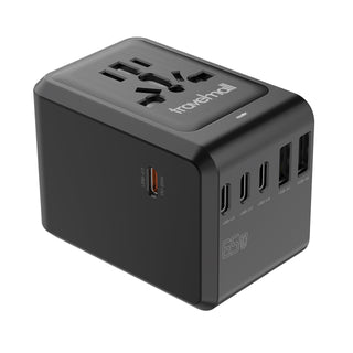 TRAVELMALL TRAVEL ADAPTER 65W GAN PD 6 USBs