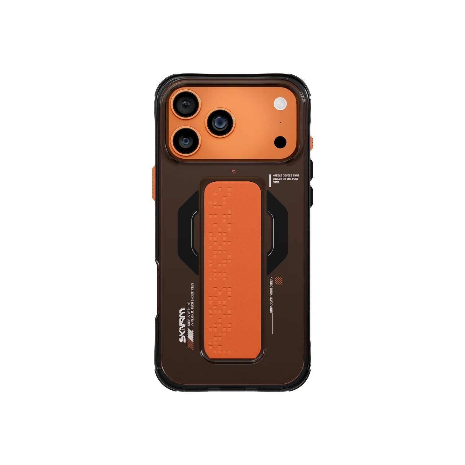 SKINARMA - iPhone 17 Pro/Pro Max MagCharge & Grip-Stand Haxa Case - Graphite