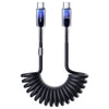 JOYROOM Crystal-Clear Series Coiled Fast Charging Data Cable 1.5m