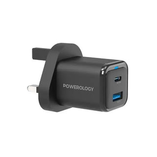 Powerology Dual Port Super Compact Quick Charger