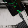 MOMAX MAG LINK 66W USB-A TO USB-C MAGNETIC CABLE 1M