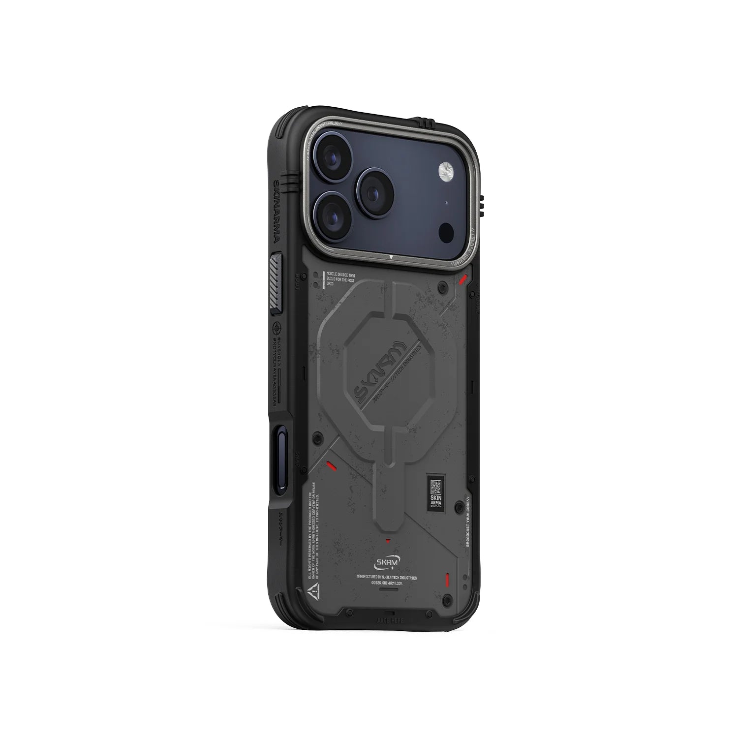 SKINARMA VIGOR CHARCOAL - iPhone 17 Pro Max Magnetic Phone Case