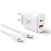 JoyRoom adapter with cable 20W - White