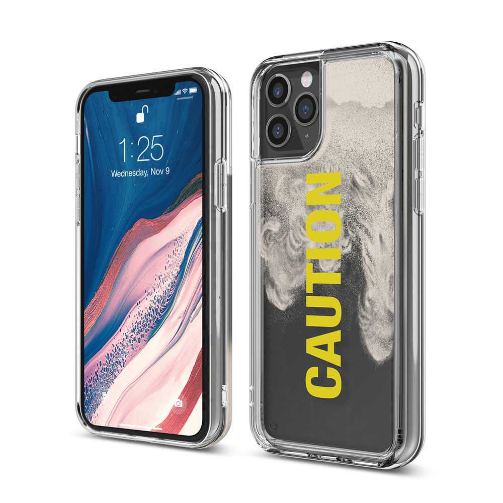 Elago Sand Case iPhone 2019 (11 Pro / 11 Promax) - Caution - 11 Pro Model