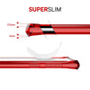 ITSKINS HYBRID CLEAR FOR SAMSUNG NOTE 10&NOTE 10+ RED & TRANSPARENT