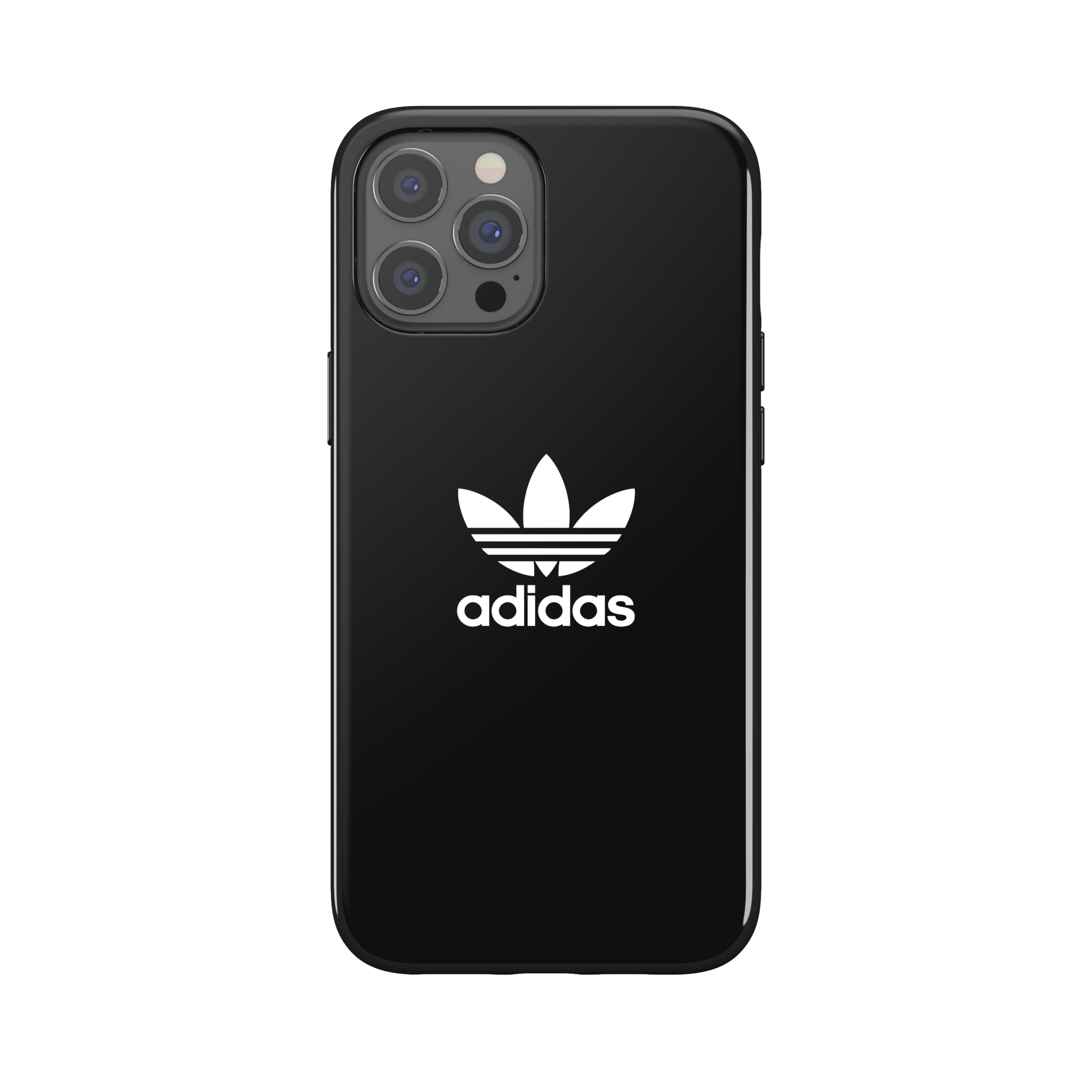 ADIDAS ORIGINALSNAP CASE TREFOIL FW20 IPHONE 2020 (12 Mini / 12/12 Pro / 12 Promax) - BLACK - 12 Mini Model