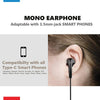 Brave In Ear Mono Earphone With Type-C Connector