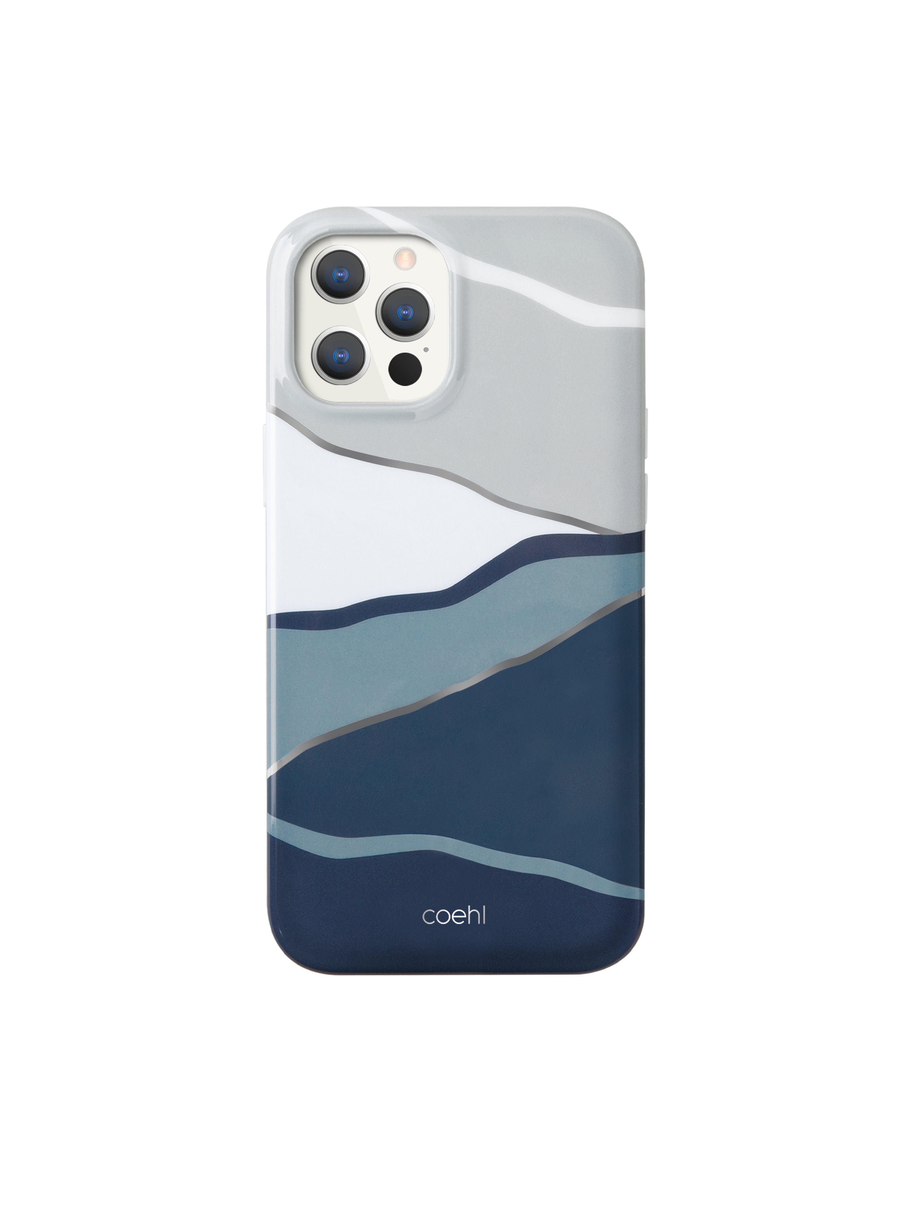 UNIQ COEHL IPHONE 2020 (12 Mini / 12/12 Pro / 12 Promax) CIEL - TWILIGHT BLUE (Blue) - 12 Mini Model
