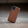 MOUS Contour Series for iPhone  (Brown Leather)