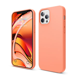 Mons Liquid Silicone Case For IPhone (2020) - Nectarine Orange